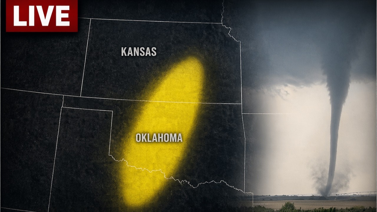 Two Tornadoes Touch Down In Oklahoma - Live As It Happens - YouTube