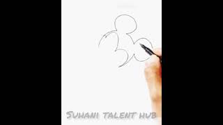 Cute Drawing Mickey Mouse