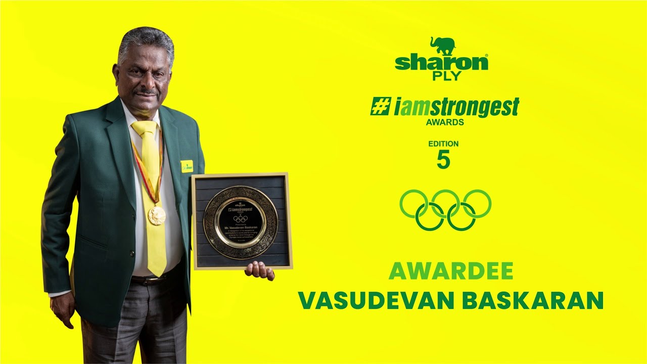 Vasudevan Baskaran | 5th Edition #IAmStrongest Awardee