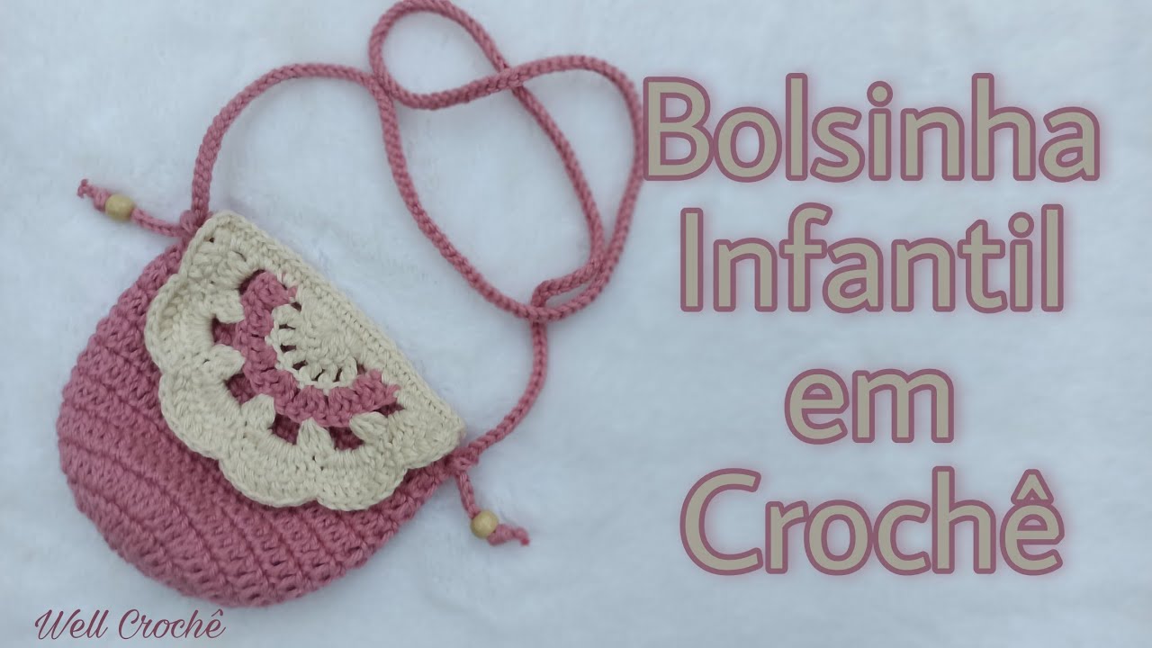 Bolsinha Infantil em Crochê
