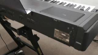 Overview of my Yamaha CP300 digital stage piano