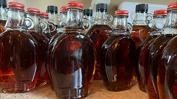 How we bottle our maple syrup and where we get our supplies!