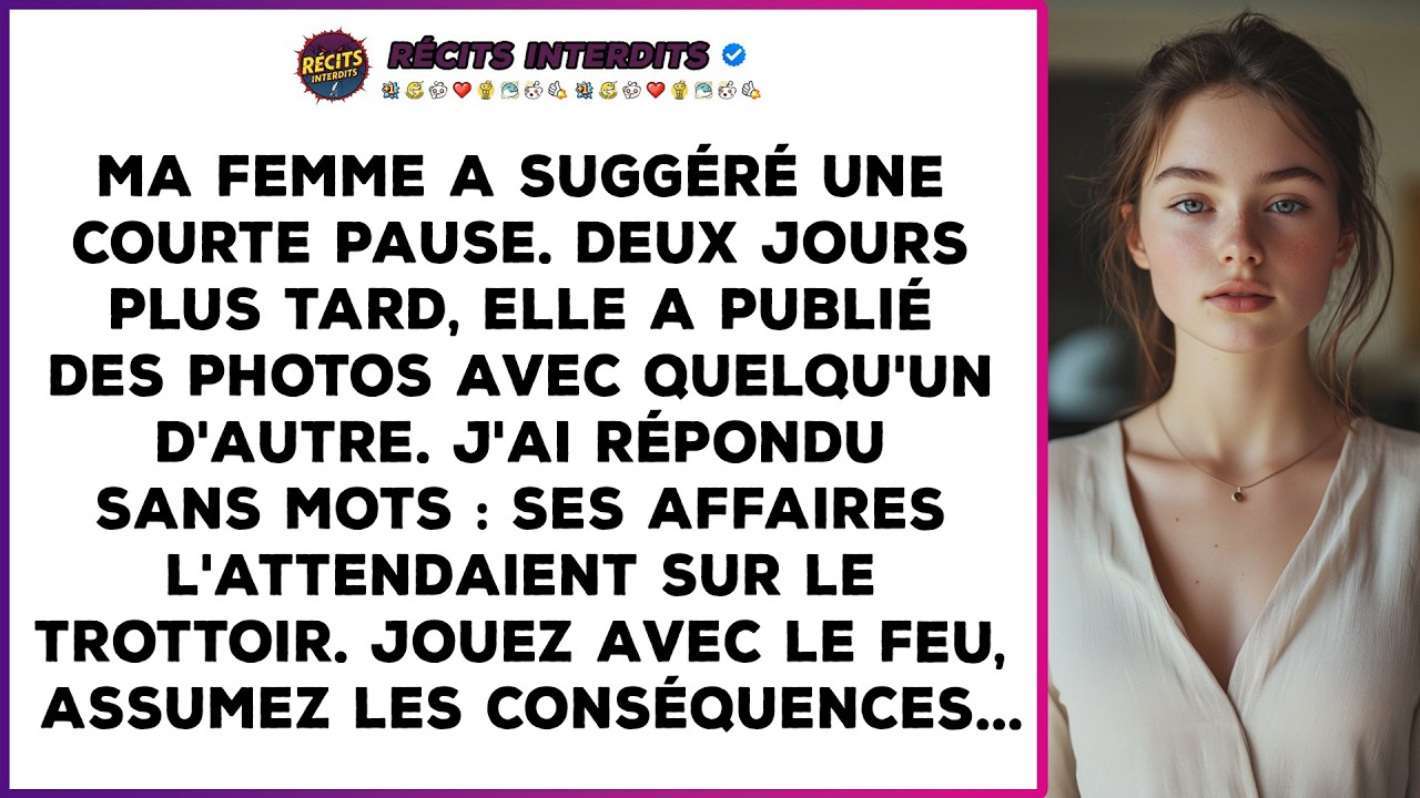 Ma Femme A Suggéré Une Courte Pause, Mais Sa Publication Deux Jours Plus Tard A Fait Arriver...