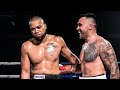 Brutal body shot ends fight joshua tongalea vs slade king  hardknocks 7  onehunga 30jun18