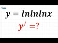 y=lnlnlnx функциясының туындысы. КҮРДЕЛІ ФУНКЦИЯНЫҢ ТУЫНДЫСЫ | ҰБТ UBT ЕНТ | Альсейтов Амангельды