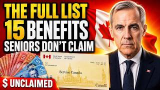 Full 🚨 The FULL LIST: 15 Benefits Canadian Seniors Can CLAIM in 2026 — Most Leave Thousands Unclaimed Guide