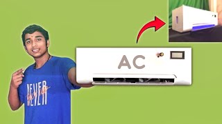 How To Make AC easily at home || Smart Air Conditioner