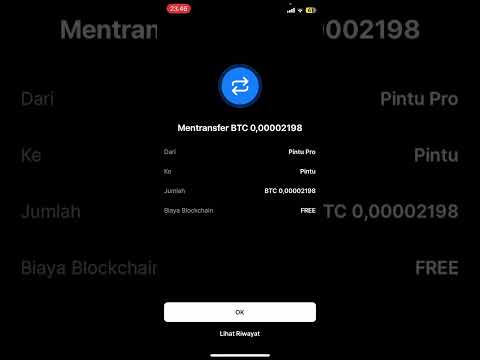 Cara kirim aset crypto dari Pintu Pro ke Pintu Reguler | Investasi dan Trading #AllinOneCryotoApp