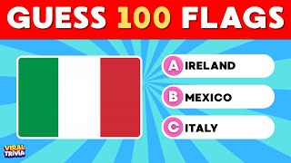 Only 1% Can Guess All 100 Flags Correctly! FLAG QUIZ