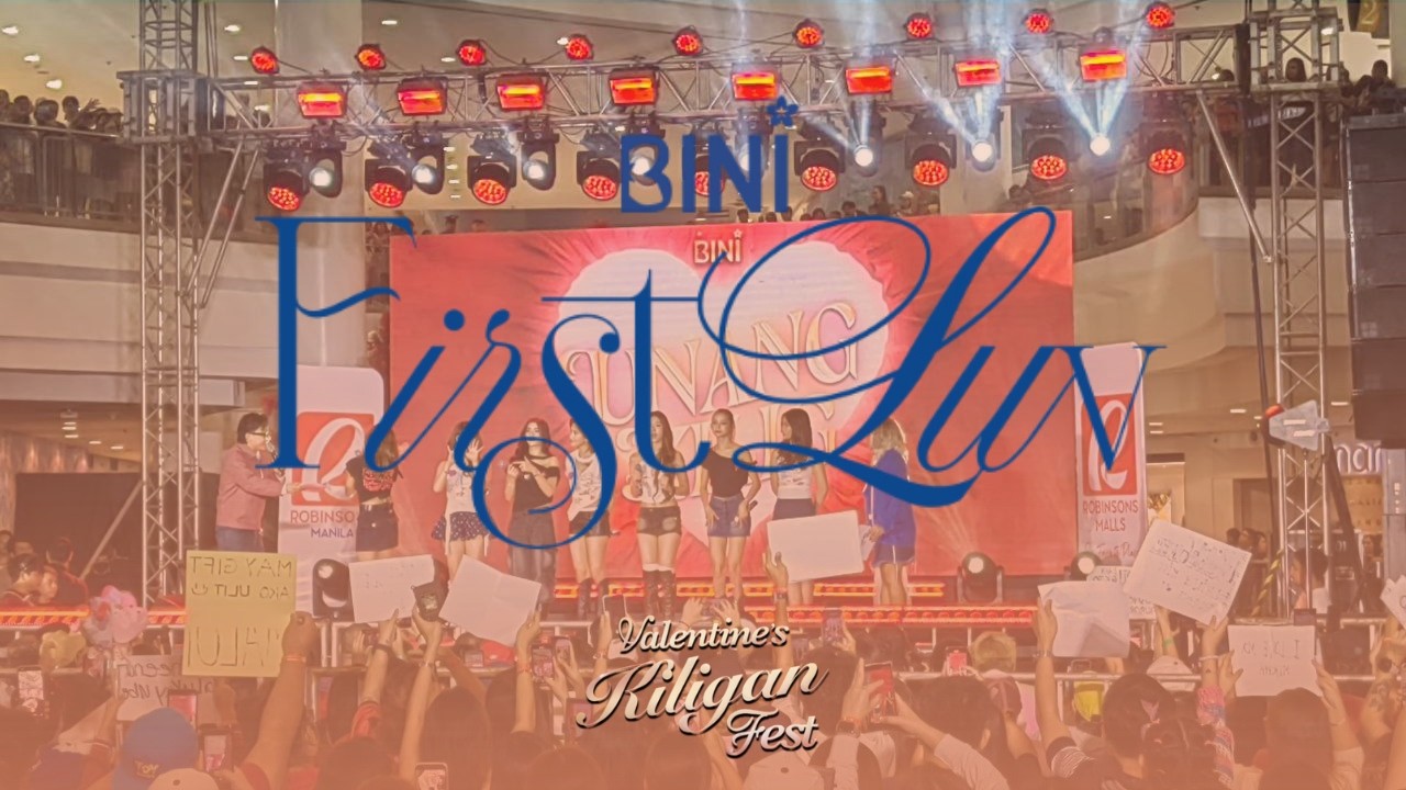 First Luv - BINI | Valentine's Kiligan Fest at Robinsons Manila LIVE