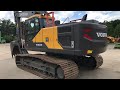 Volvo EC220EL excavator walk around.