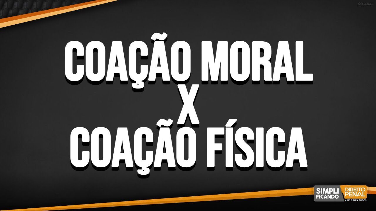 Coação Irresistível E Obediência Hierárquica Exemplos