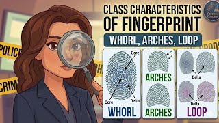 Class Characteristics Of Fingerprint - Loops, Arches, Whorls | Forensic Educator |