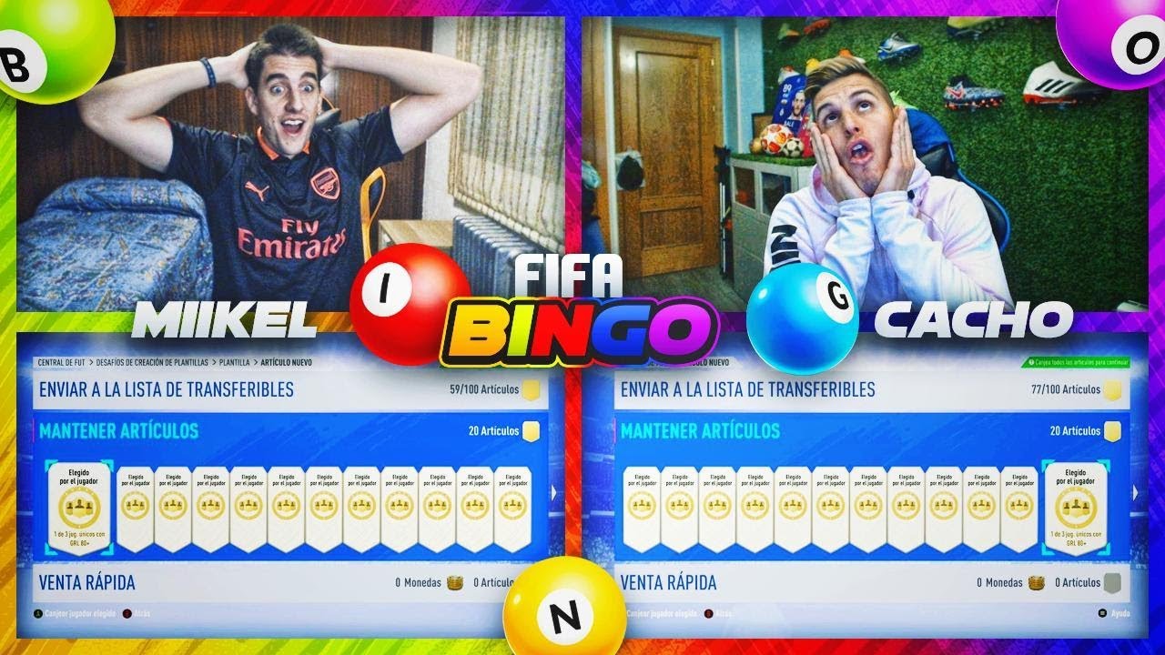 FIFA BINGO DISCARD CHALLENGE CON CACHO !!!
