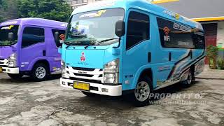 sewa mobil elf Jakarta murah  rental bus mini isuzu giga Alisahtur Tangerang