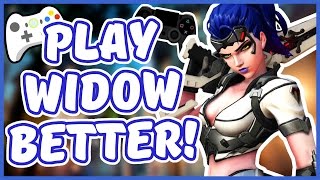 Overwatch - HOW TO PLAY WIDOWMAKER BETTER ON CONSOLE