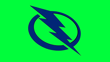 Tampa Bay Lightning Green Screen Logo Loop Chroma Animation