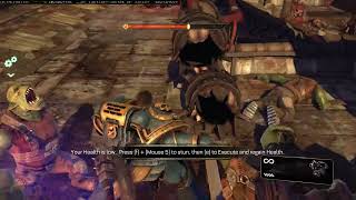 Warhammer 40k Space Marine Anniversary Edition on linux rx 6700 xt 1440p