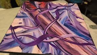 ARTE FLUIDO ORIGINAL / PINTANDO CON UN GLOBO 👌 ARTE Y TERAPIA ✨🎨