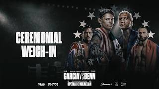 Garcia vs Benn: Ceremonial Weigh-In