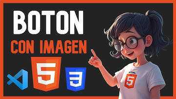 🧡 Como HACER un BOTON con IMAGEN en HTML y CSS