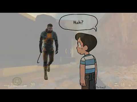 We're from the future meme (Half Life 2)