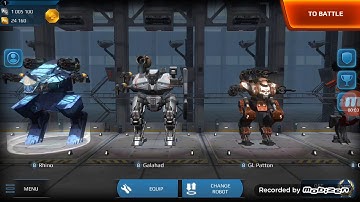 War robots test server 2.8.0...  amazing game......
