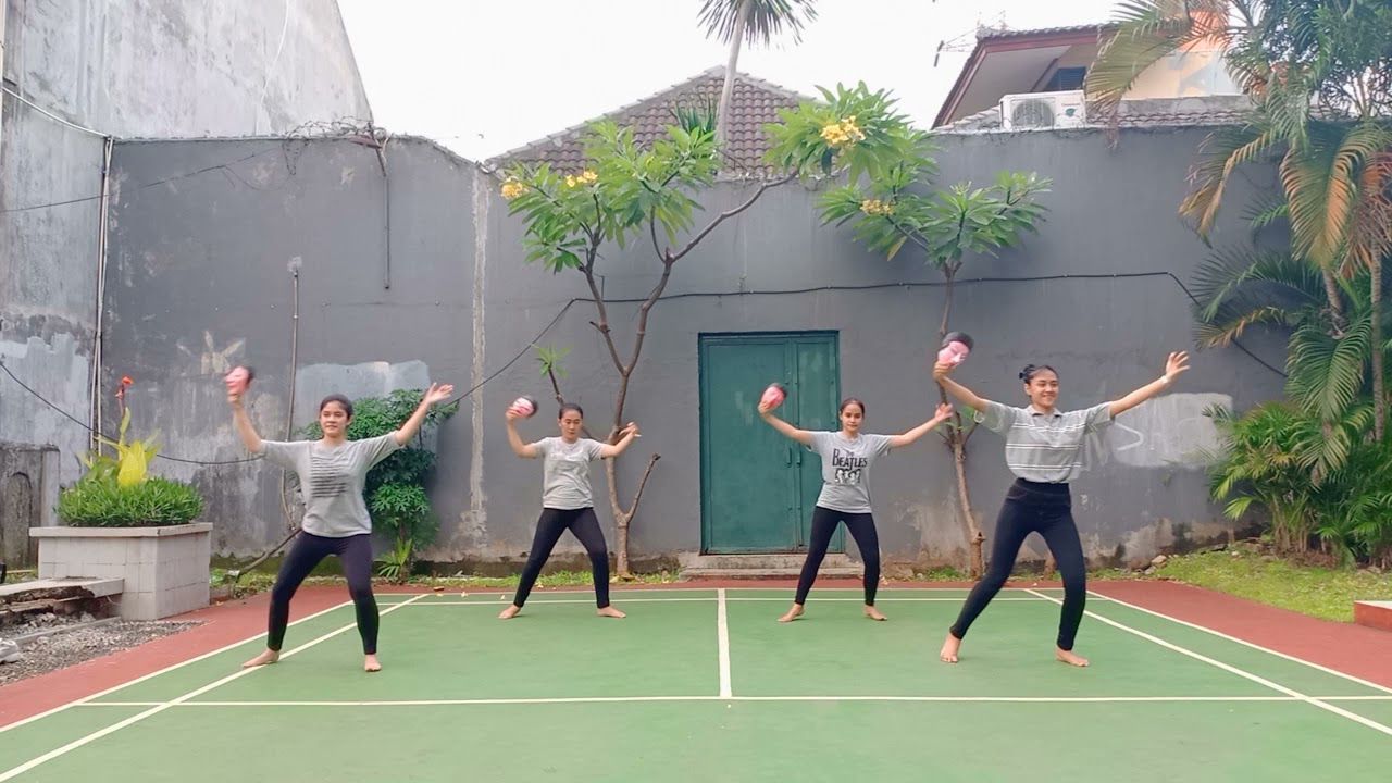 Latihan Tari Topeng Samba (Betawi)