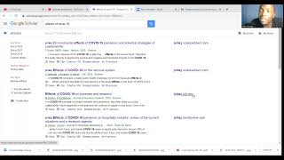 Research Papers/References/Google Scholar/ Online sources for researching