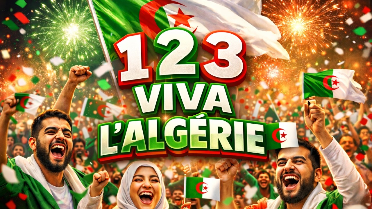 ONE TWO THREE VIVA L’ALGÉRIE 🇩🇿