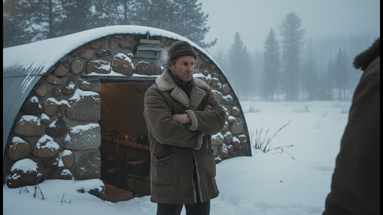 Er Baute Ein Mini-Quonset-Haus über Einem Steinkeller – Und Schlug Den Winter Um 55°
