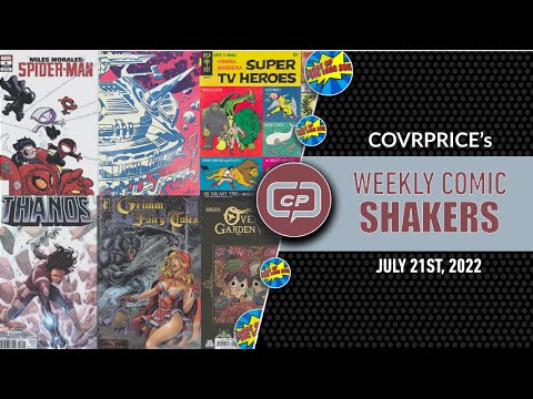 CovrPrice Hot Comic Book Shakers for the week of July 21st 2022 & SDCC Preview Mikey Sutton Scoops!