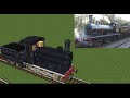 I built 1020 from The Railway Series in Minecraft using the Create Mod