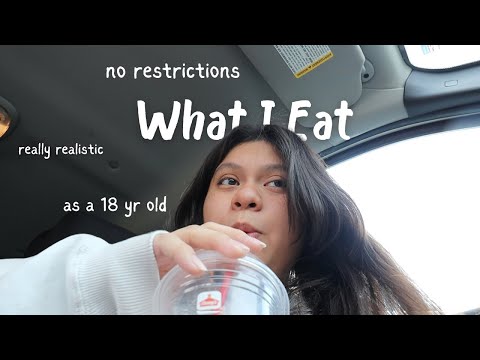What I Eat - as a 18yr old with no restrictions - (Extremally Realistic)