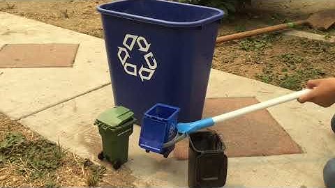 Trash Day Pickup With Mini Bins