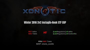 2016 Winter 2v2 ICTF CUP Grand Final: Islinn & Taleb vs Qbit & Twoism on stone_castle