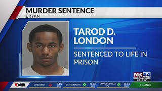 Man sentenced to life in prison for Murder