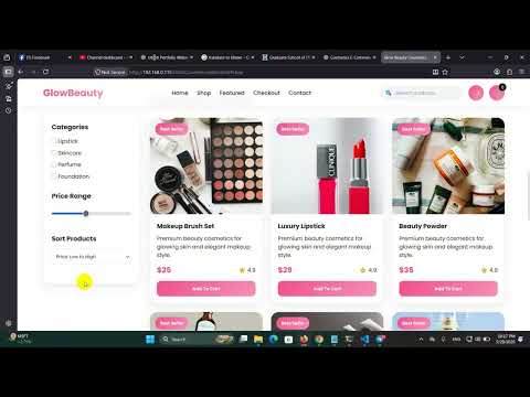 Build an eCommerce Front End Website with ChatGPT 🤯 | Step-by-Step Tutorial  #chatgpt