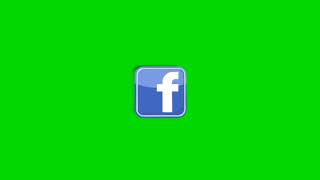 7  Facebook  Button - Animated Facebook Like Button On Green Screen - Free Use