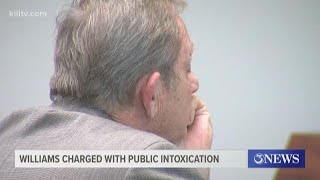 Guy Williams charged with public intoxication