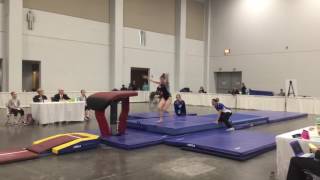 Camryn Luyckx level 9 Eastern Championships vault