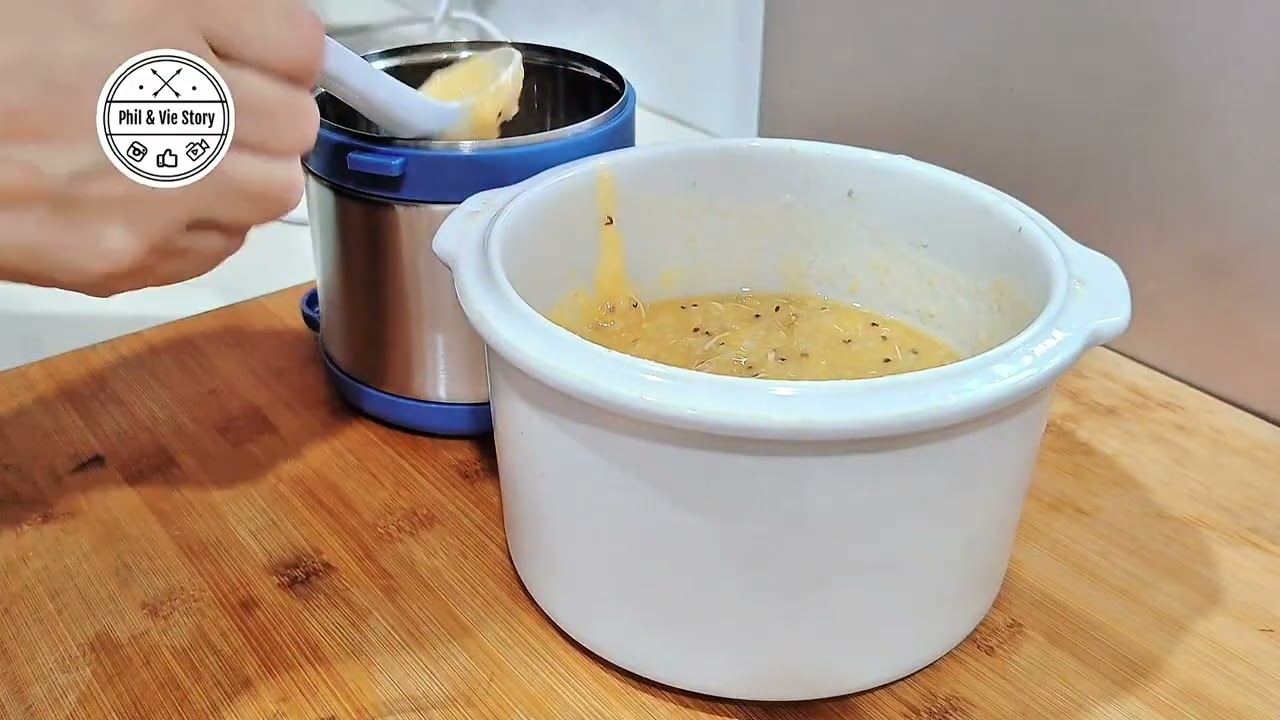 Huai Shan Pumpkin Chicken Chicken Porridge (Pressure Cooker Double Boil) - Part 5