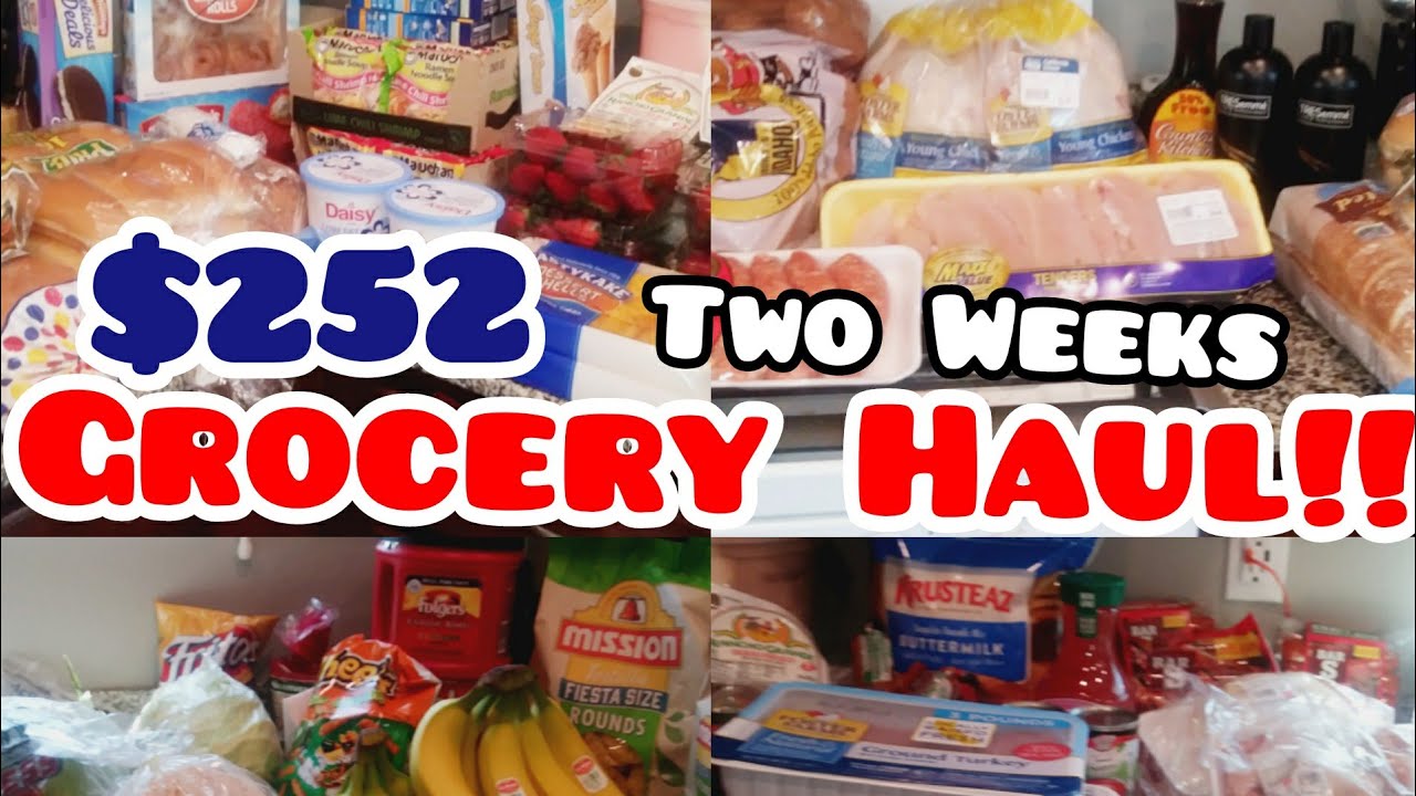Two Week Grocery Haul! Foodmaxx Cost Less Food YouTube