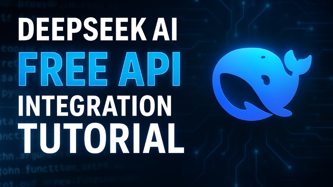 Deepseek AI Free API Integration Tutorial - YouTube