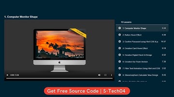 How to create Video Playlist Using Html, CSS and JavaScript