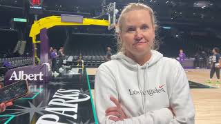 Lynne Roberts on Kate Martin’s playing time against the Minnesota Lynx
