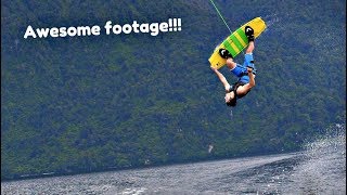 Slow Motion Pro Wakeboarding