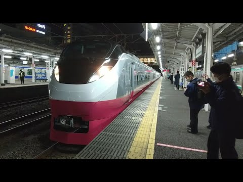 【E657系リバイバルカラー2本目が出場！】E657系K12編成KY出場回送警笛を鳴らして水戸駅発車
