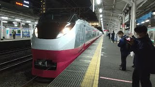 【E657系リバイバルカラー2本目が出場!】E657系K12編成KY出場回送警笛を鳴らして水戸駅発車
