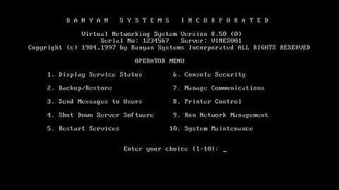 Mini Tour: Banyan Vines 8.5 (x86)